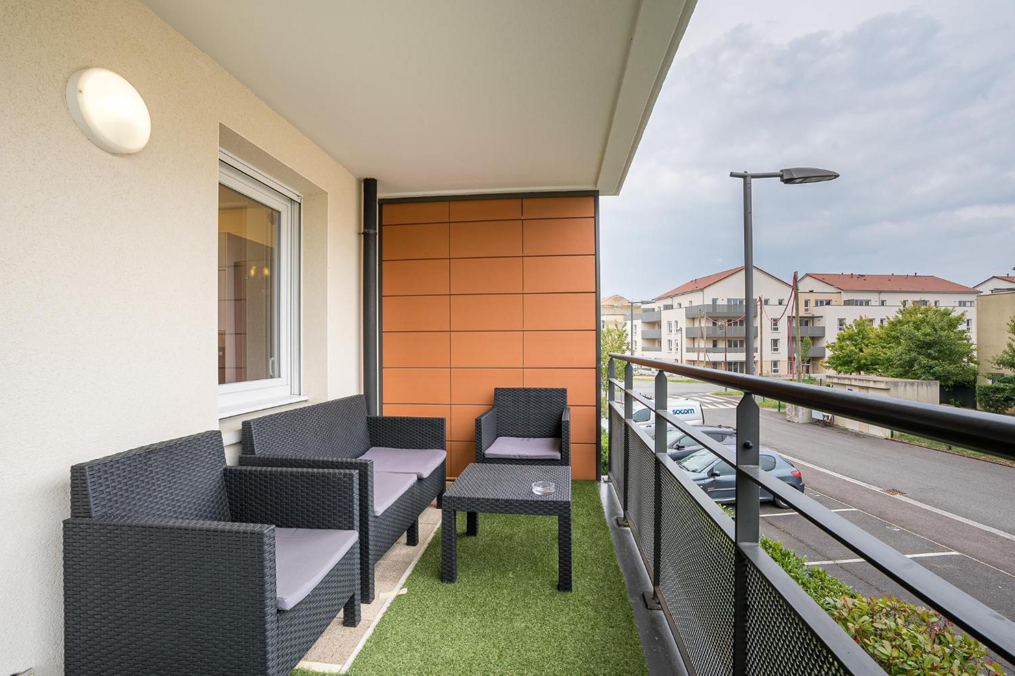 Appartement cosy au coeur de Woippy village Extérieur photo